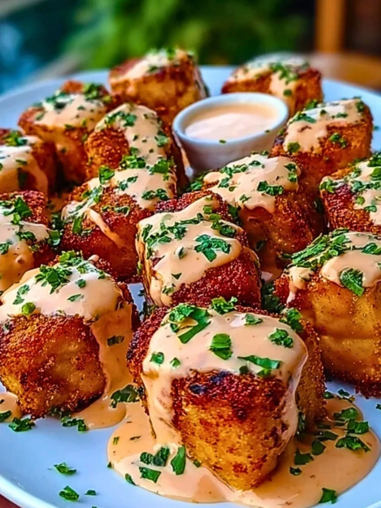 Crispy Bang Bang Salmon Bites 2