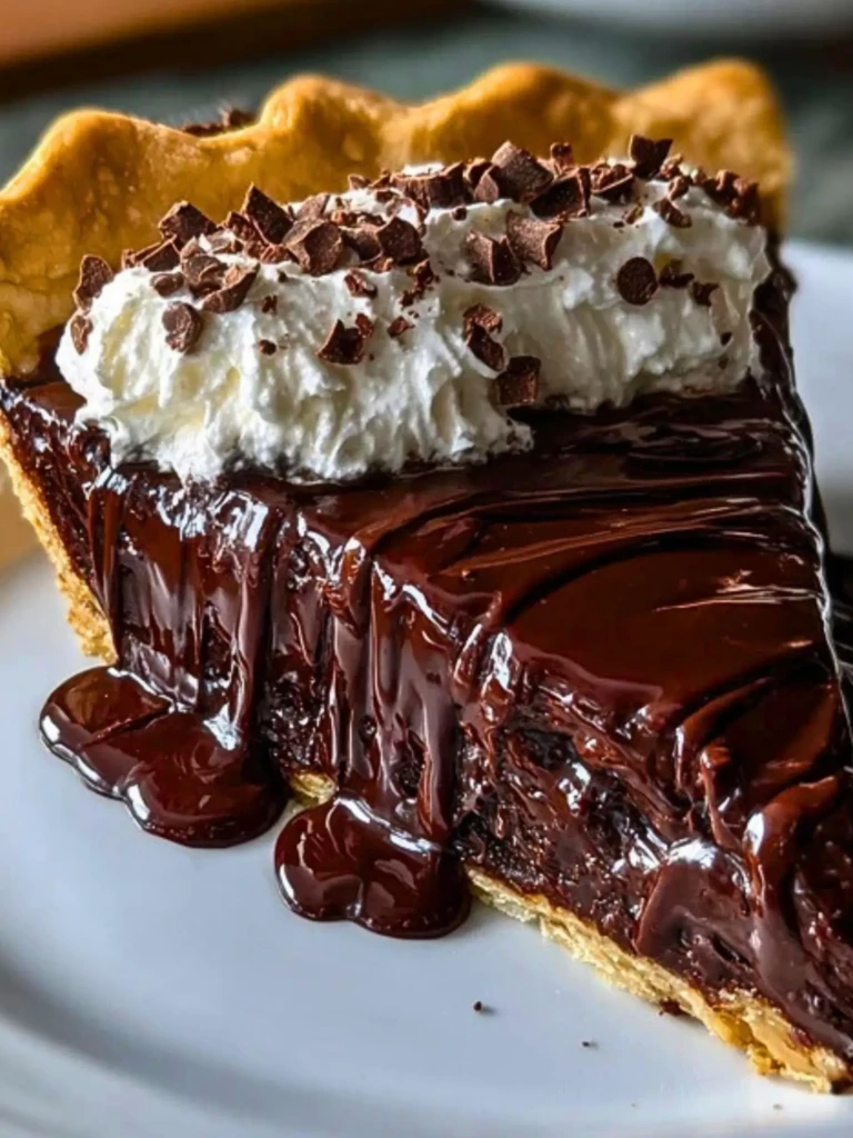 Decadent Hot Fudge Pie 2