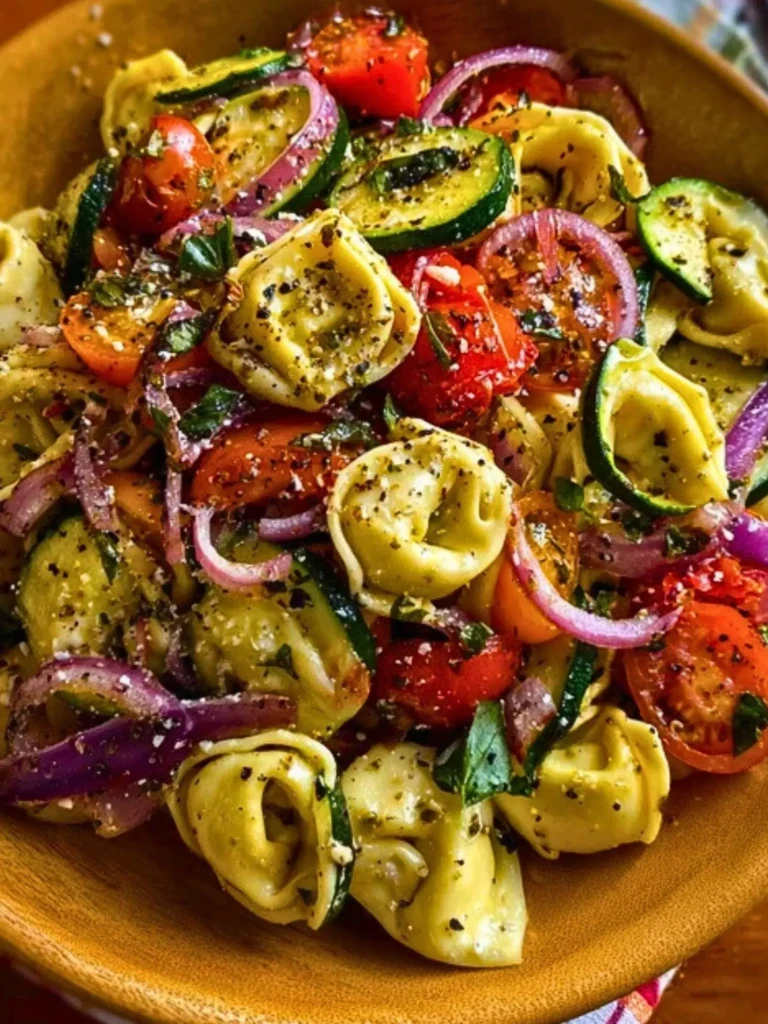 Garden Tortellini Pasta Salad 2
