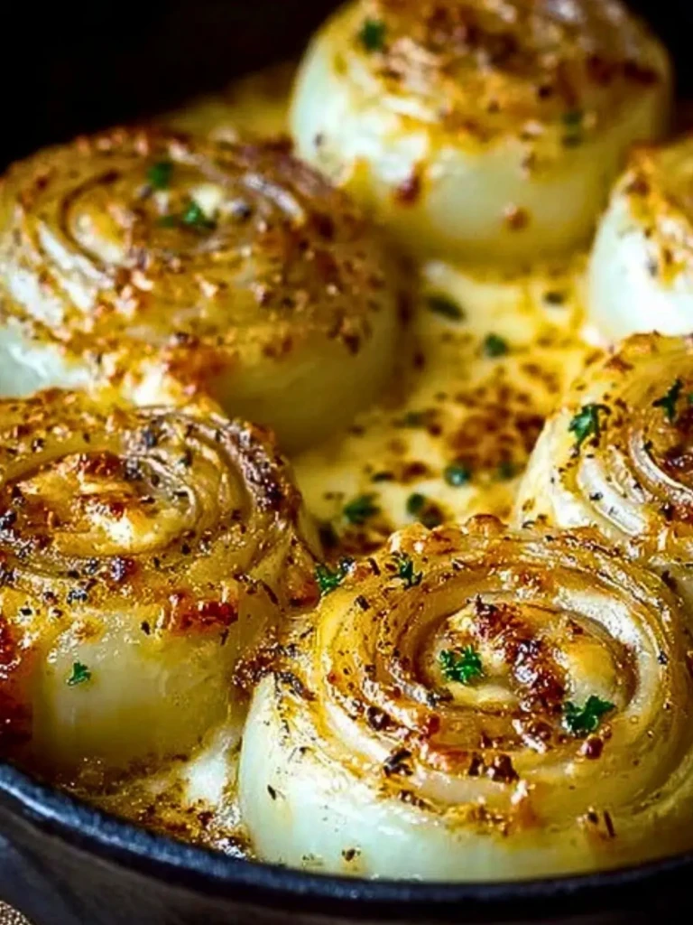 Baked Onions with Asiago Cheese (1)