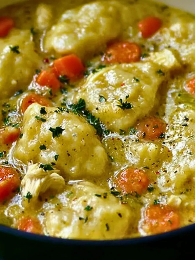 Chicken and Dumpling Soup Recipe (1)