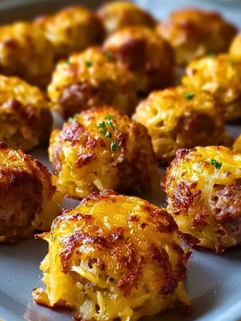 Crispy Hashbrown and Sausage Bites Recipe 2