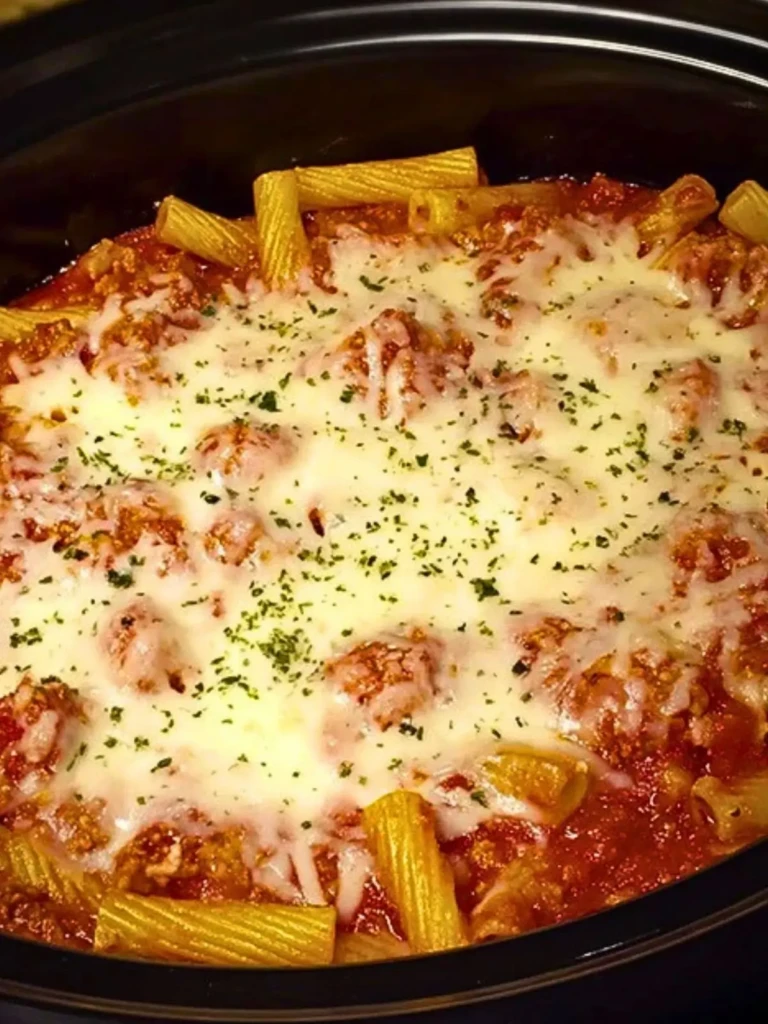 Crockpot Ziti Recipe (1)