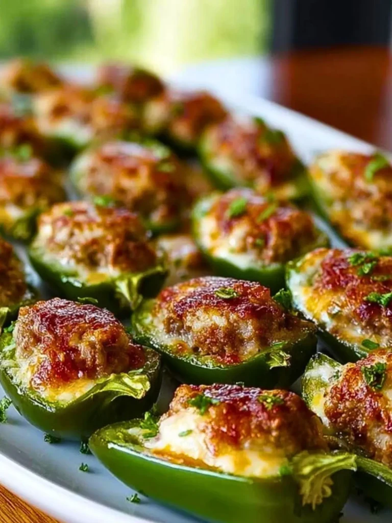 Easy Baked Jalapeño Poppers Creamy, Cheesy & Irresistible 2