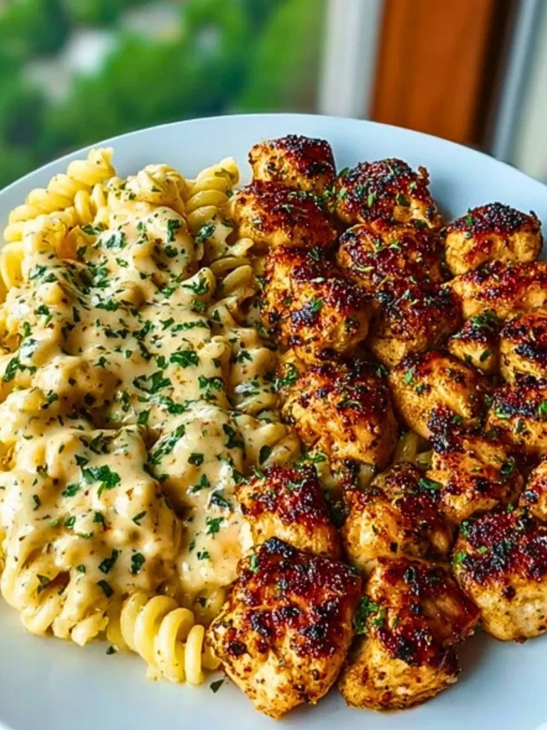 Easy Tuscan Garlic Chicken Bites Recipe 3