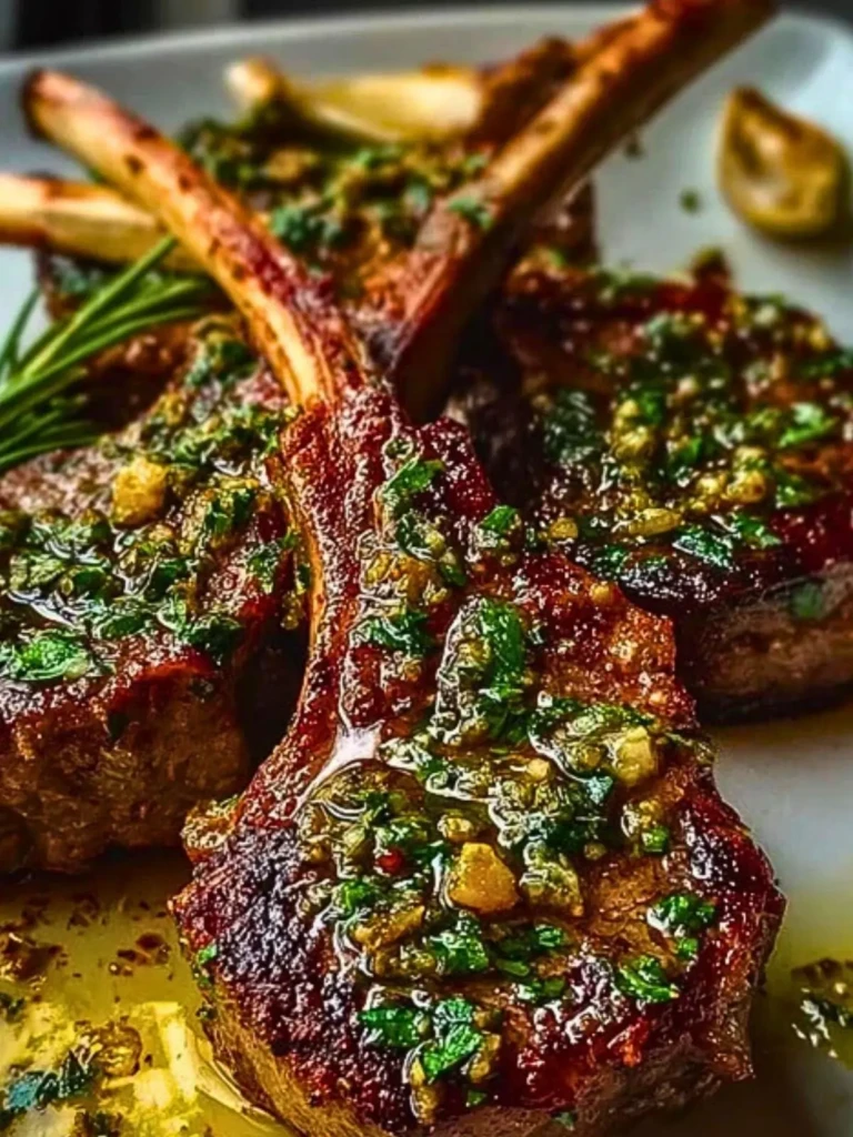 Garlic Butter Lamb Chops 2