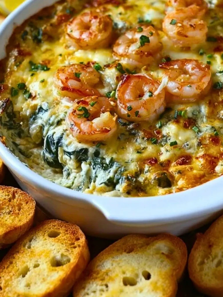 Irresistible Shrimp, Crab & Spinach Dip 2