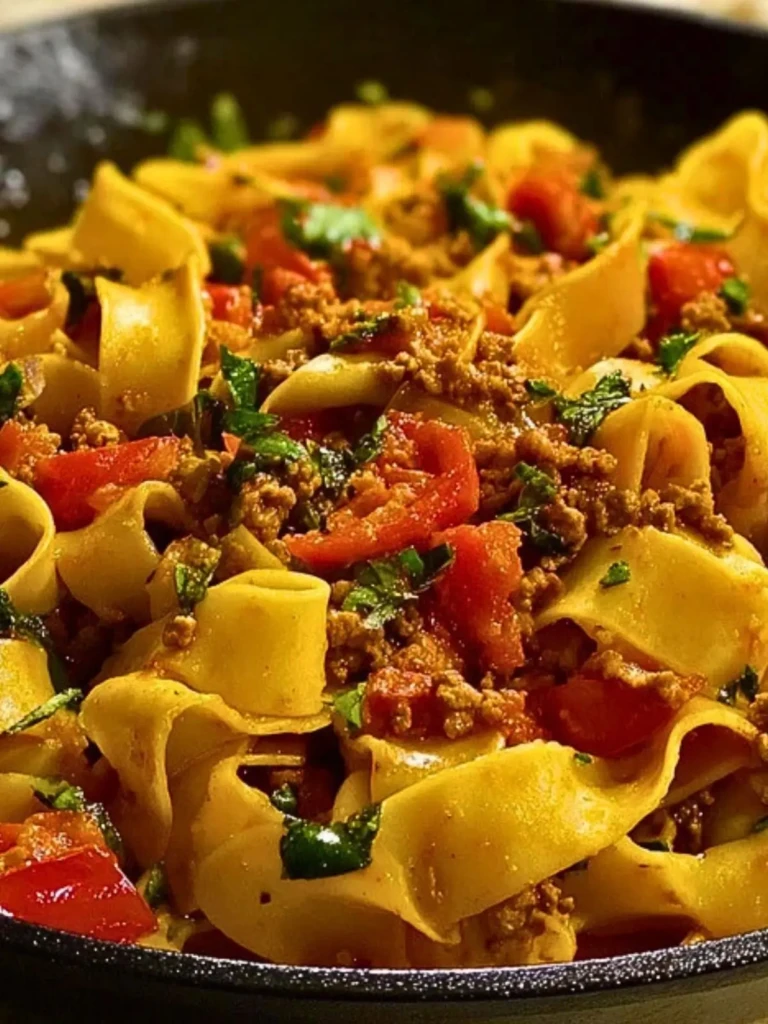 Italian Drunken Noodles Recipe (1)