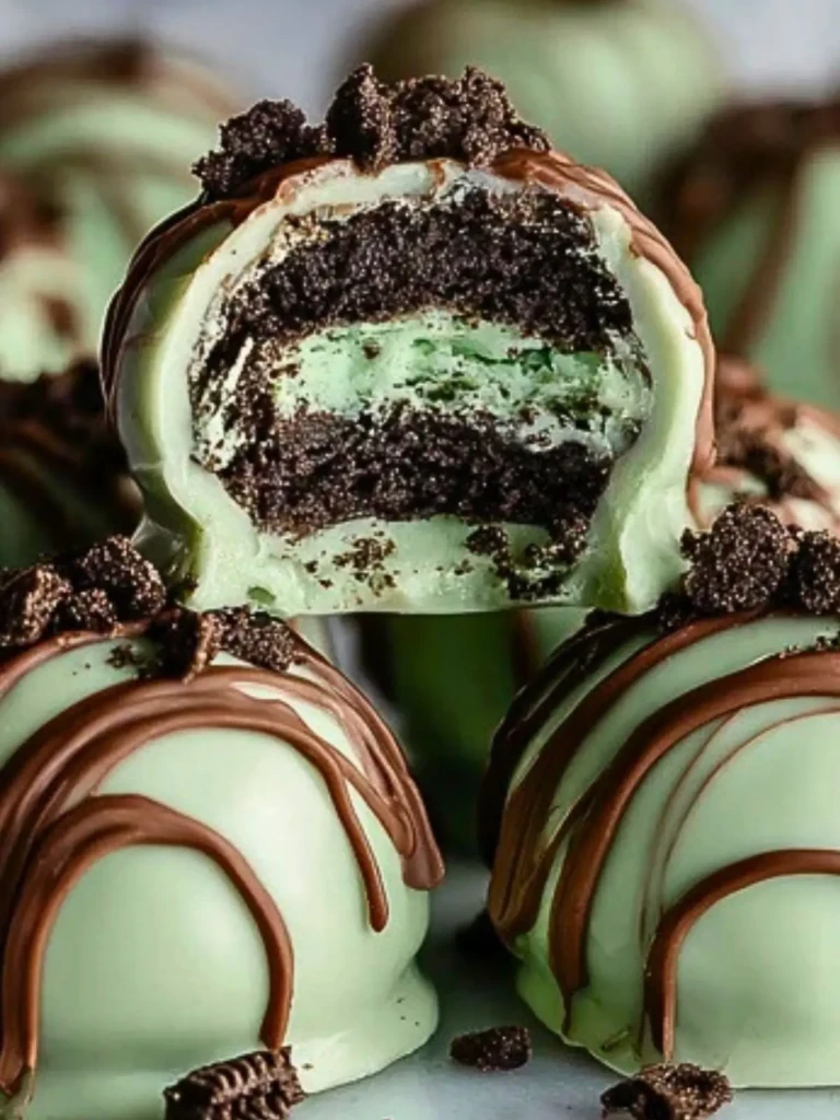 Mint Oreo Truffles 2