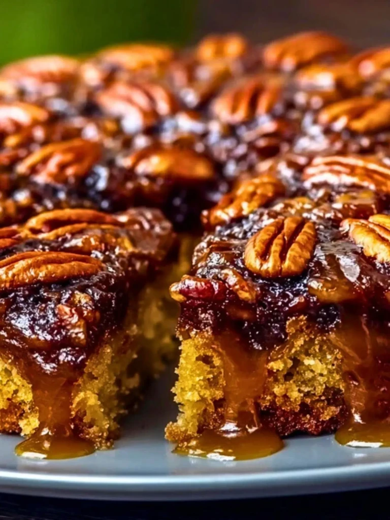 Pecan Upside Down Cake 2
