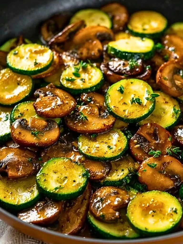 Sautéed Zucchini and Mushrooms (1)