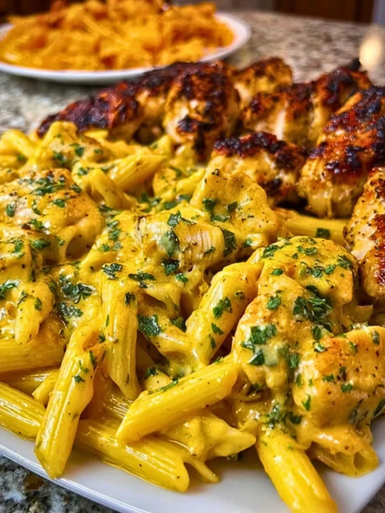 Velveeta Chicken Penne in Creamy Mozzarella Garlic Cheese Sauce 2
