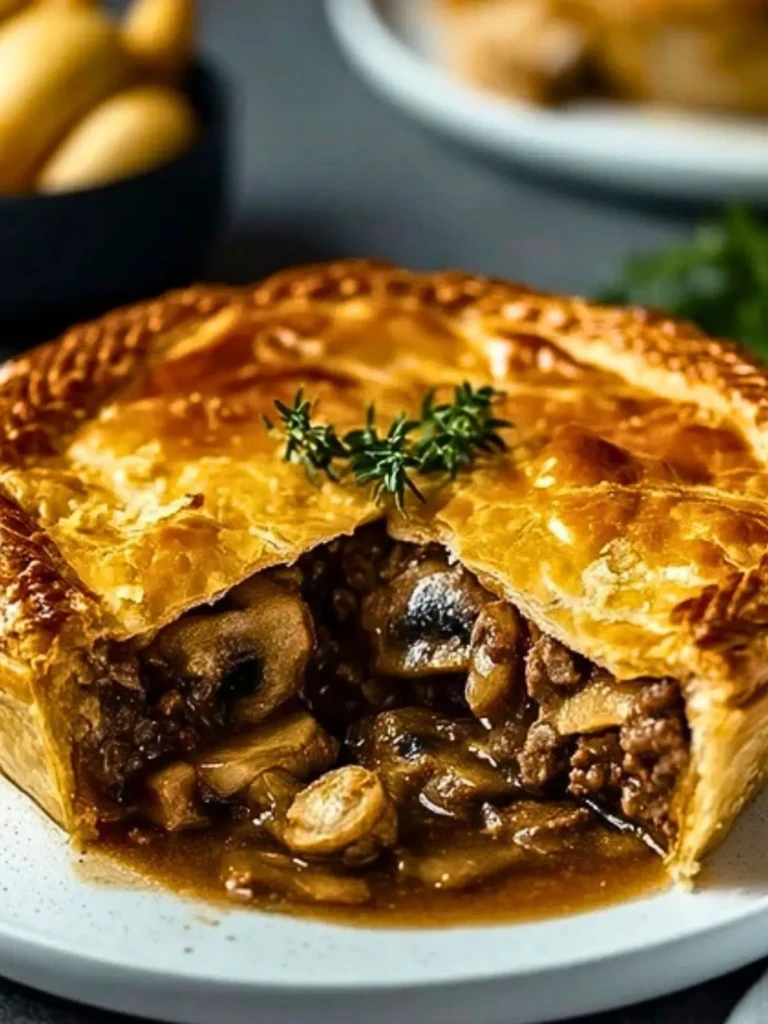 Beef and Mushroom Pie 2