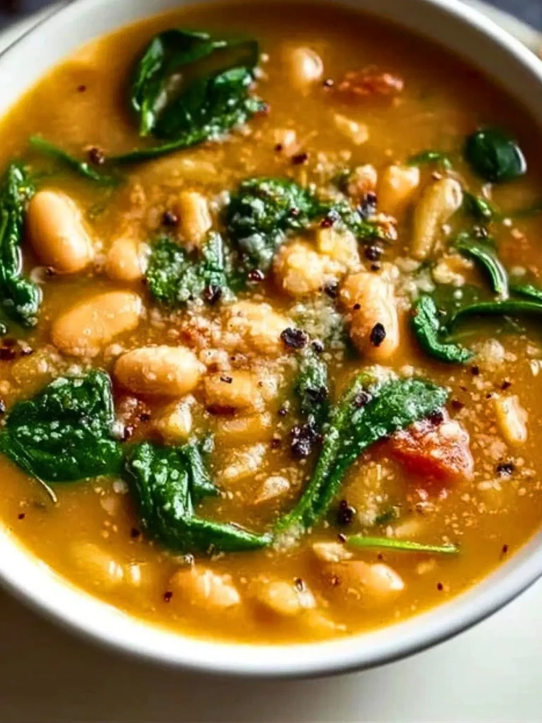 Cannellini Bean and Spinach Soup 2