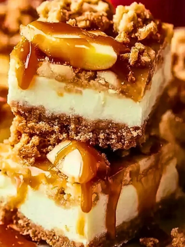 Caramel Apple Cheesecake Bars (1)