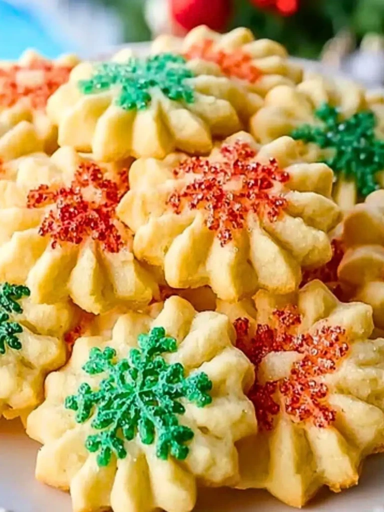 Classic Buttery Spritz Cookies (1)