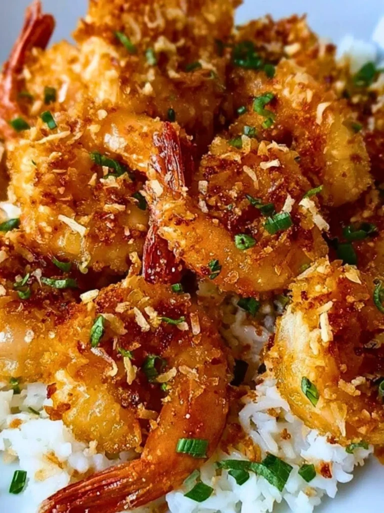 Coconut Crisp Shrimp with Springy Rice 2