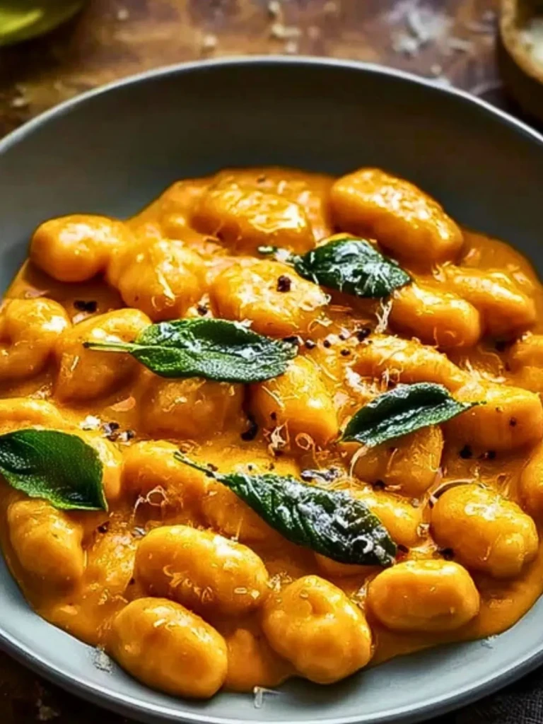 Creamy Pumpkin Gnocchi 2