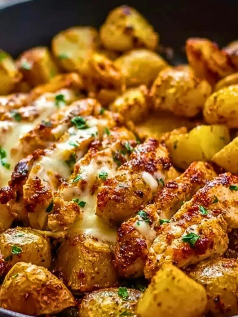 Garlic Parmesan Chicken and Potatoes 2