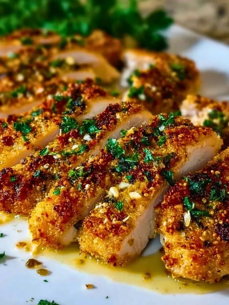 Garlic Parmesan Crusted Chicken 2