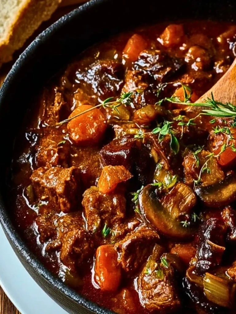 Hearty Beef & Mushroom Stew 2