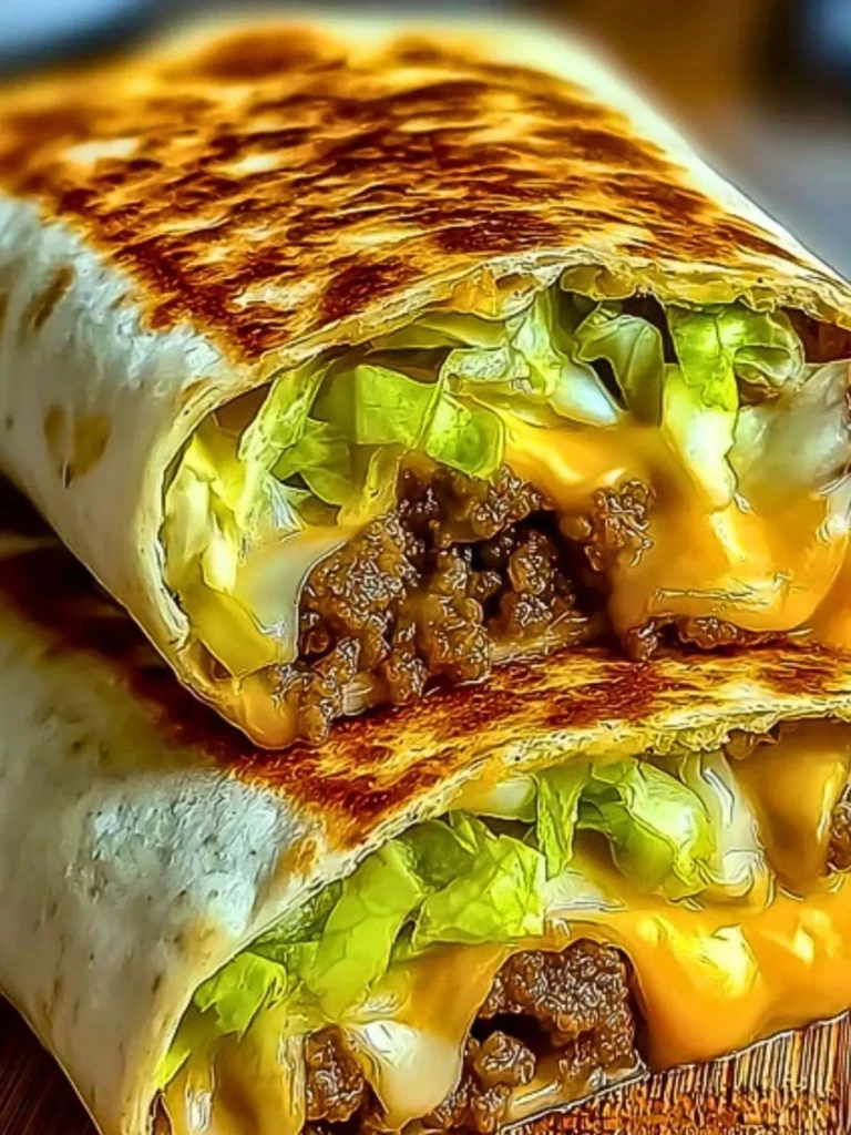 Homemade Big Mac Wraps 2