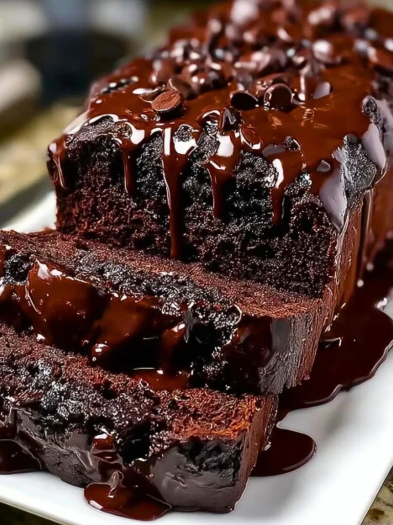 Hot Fudge Brownie Bread 2