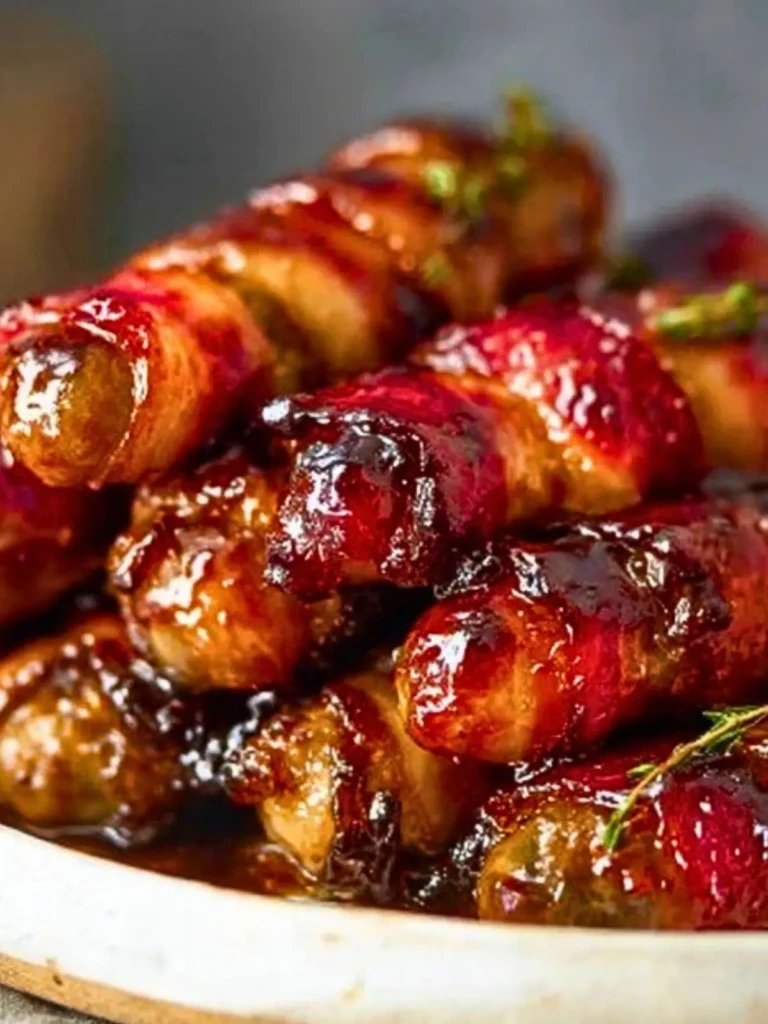 Irresistibly Sticky Pigs In Blankets (1)