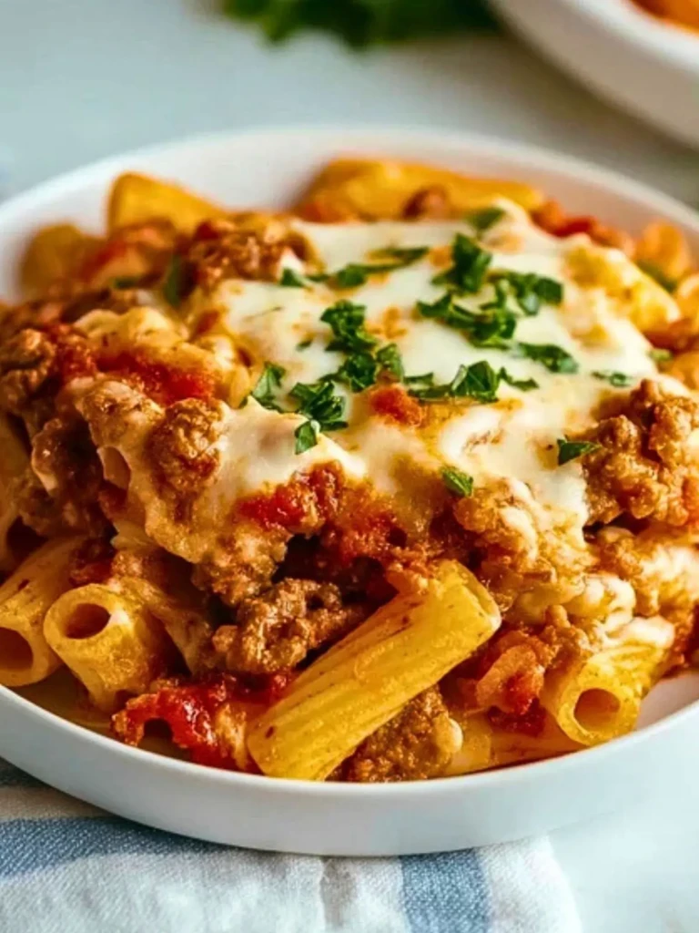Italian Rigatoni Bake (1)