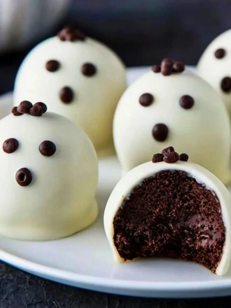 No-Bake Oreo Ghost Truffles 2
