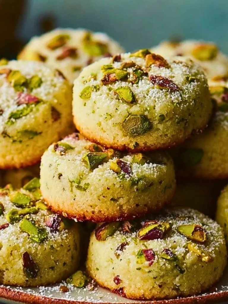 Pistachio Wedding Cookies (1)