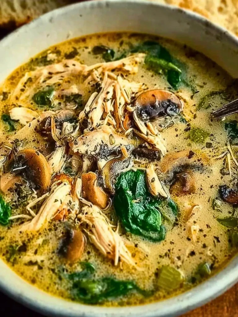 Rotisserie Chicken & Mushroom Soup (1)