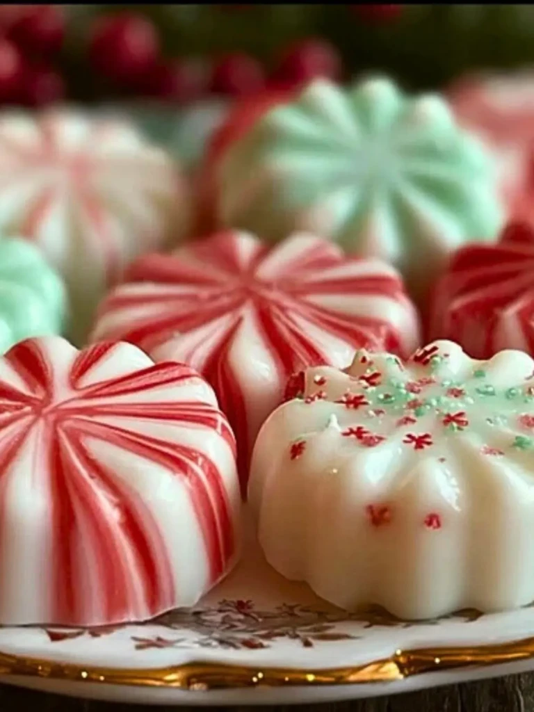 Soft Christmas Peppermints (Old-Fashioned Butter Mints) (1)