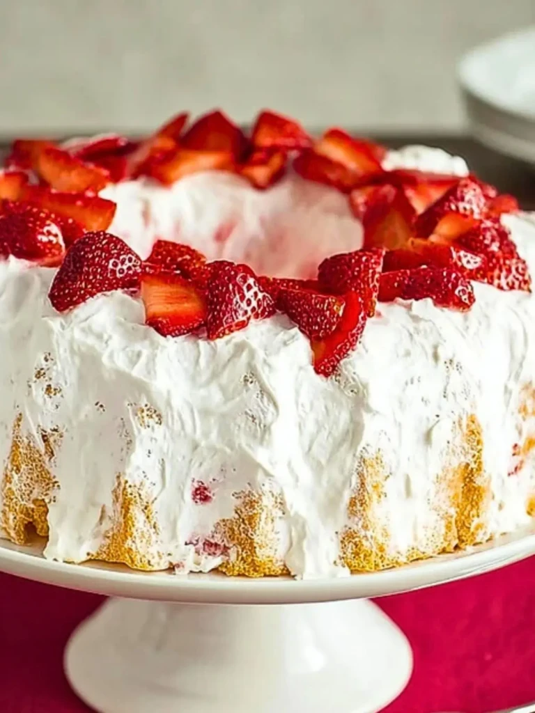 Strawberry Angel Cake (1)