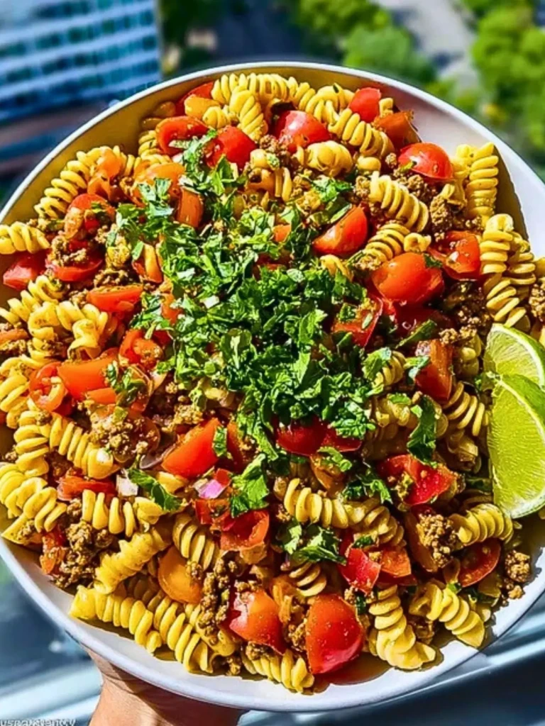 Taco Pasta Salad 2