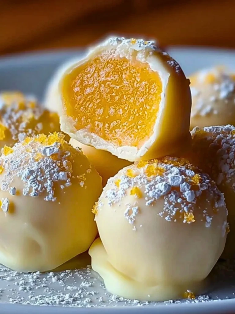 White Chocolate Orange Creamsicle Truffles (1)