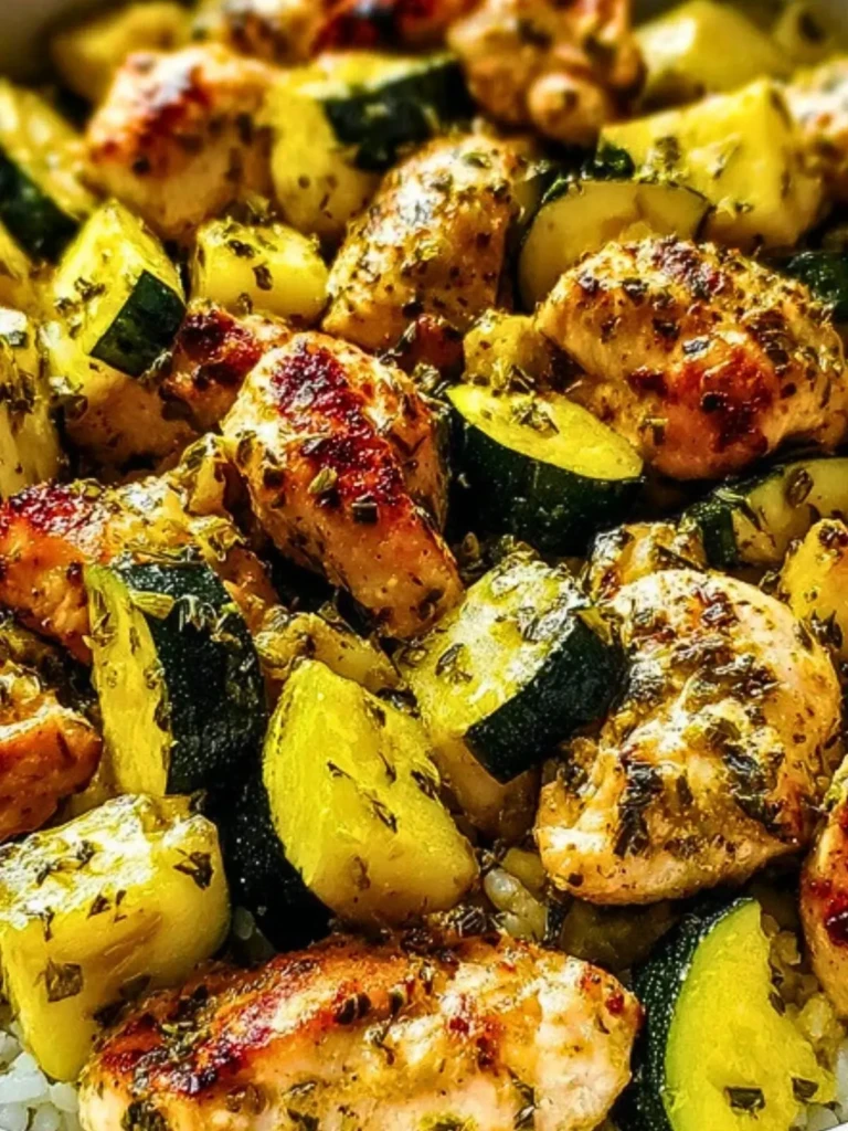 Baked Chicken and Zucchini 2