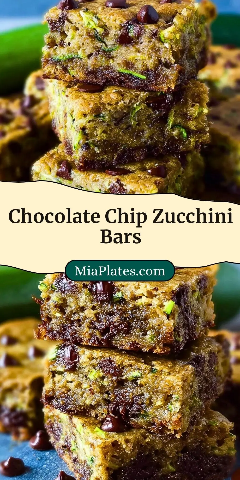 Chocolate Chip Zucchini Bars