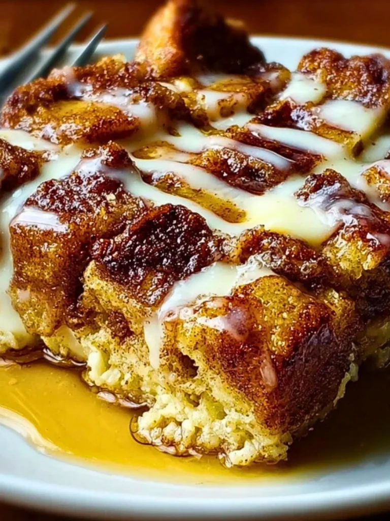 Cinnamon Roll Bread Pudding (1)