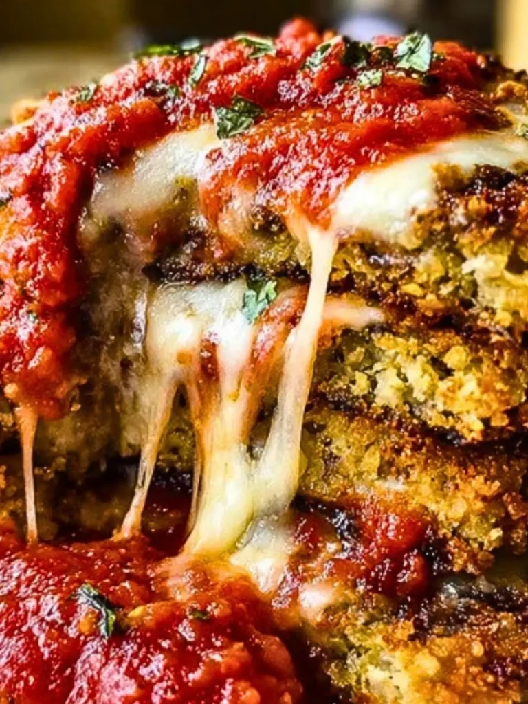 Crispy Baked Eggplant Parmesan (1)