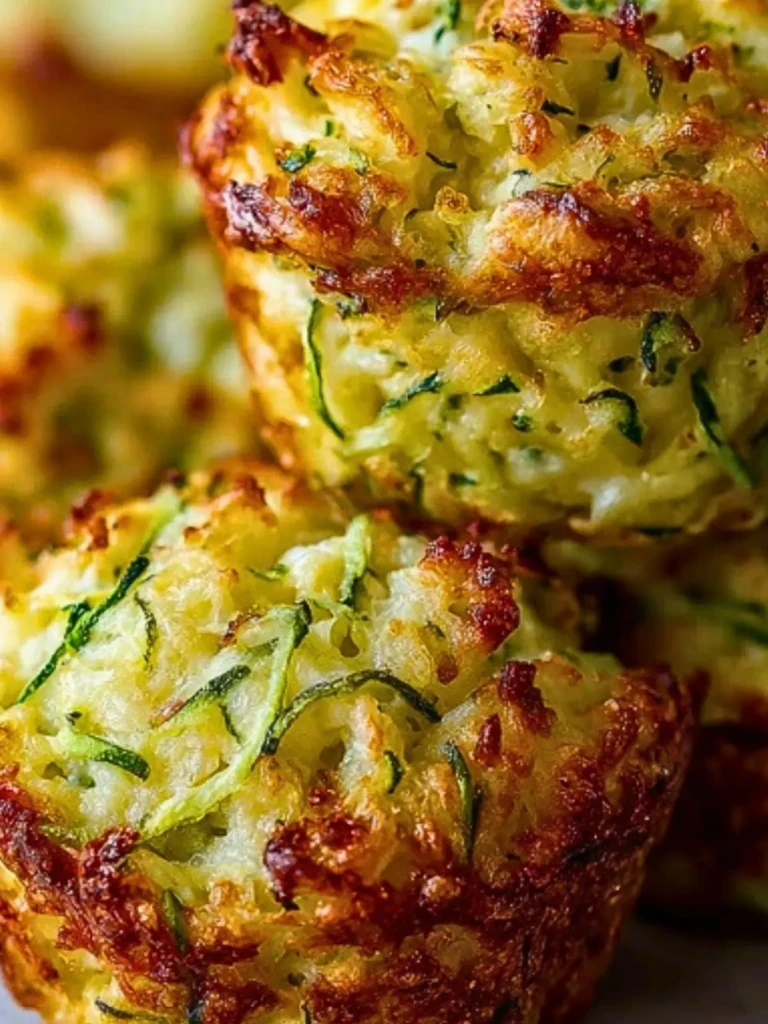 Crispy Parmesan Zucchini Potato Muffins (1)
