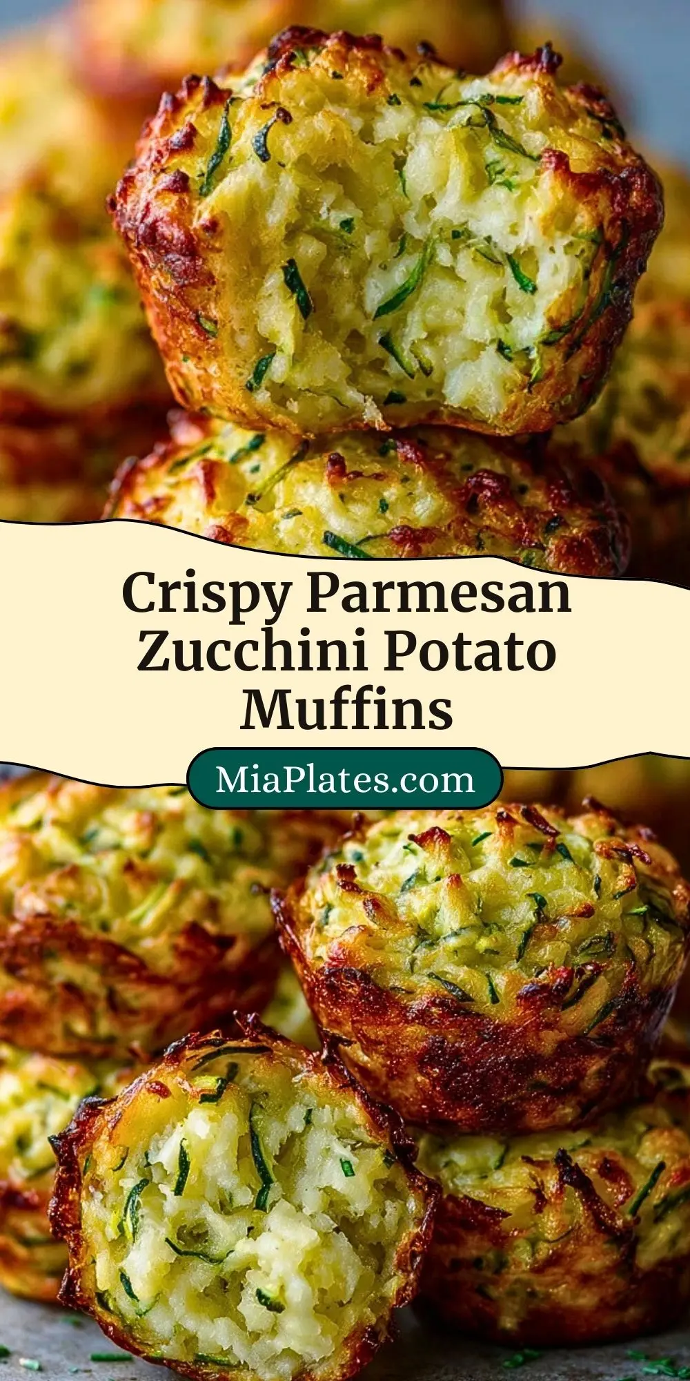 Crispy Parmesan Zucchini Potato Muffins (3)