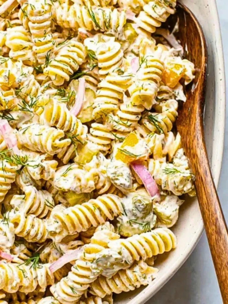 Dill Pickle Pasta Salad 2