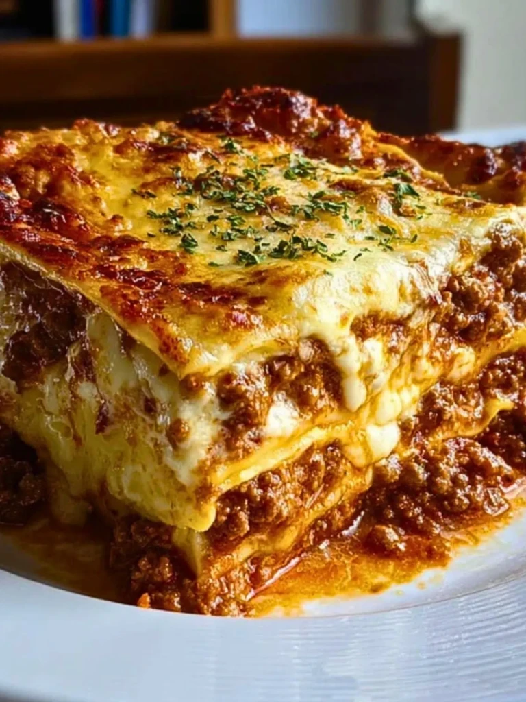 Heavenly Homemade Lasagna (1)