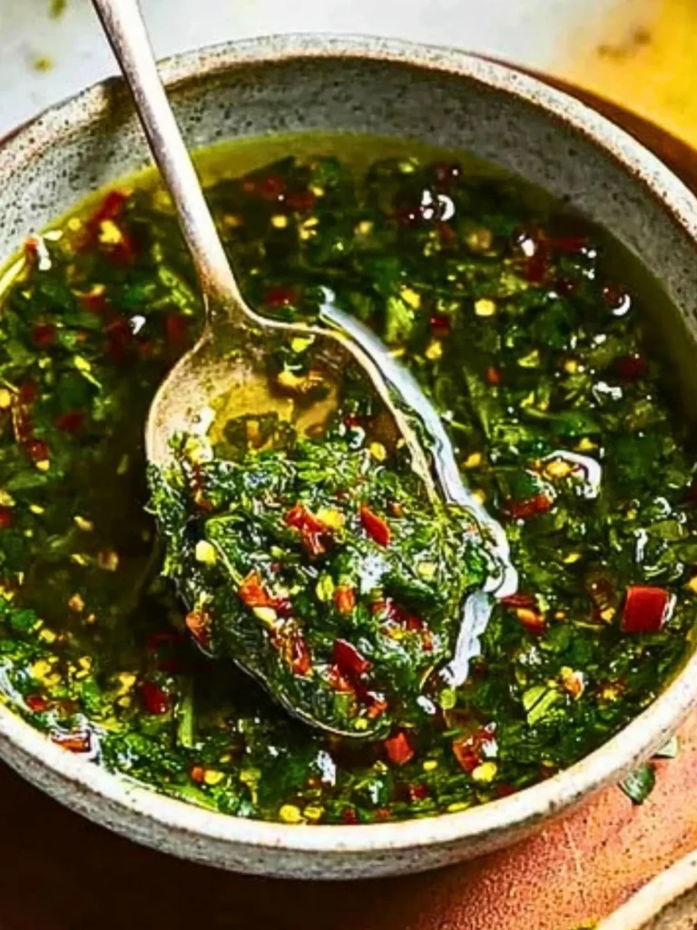 Homemade Chimichurri Sauce (1)