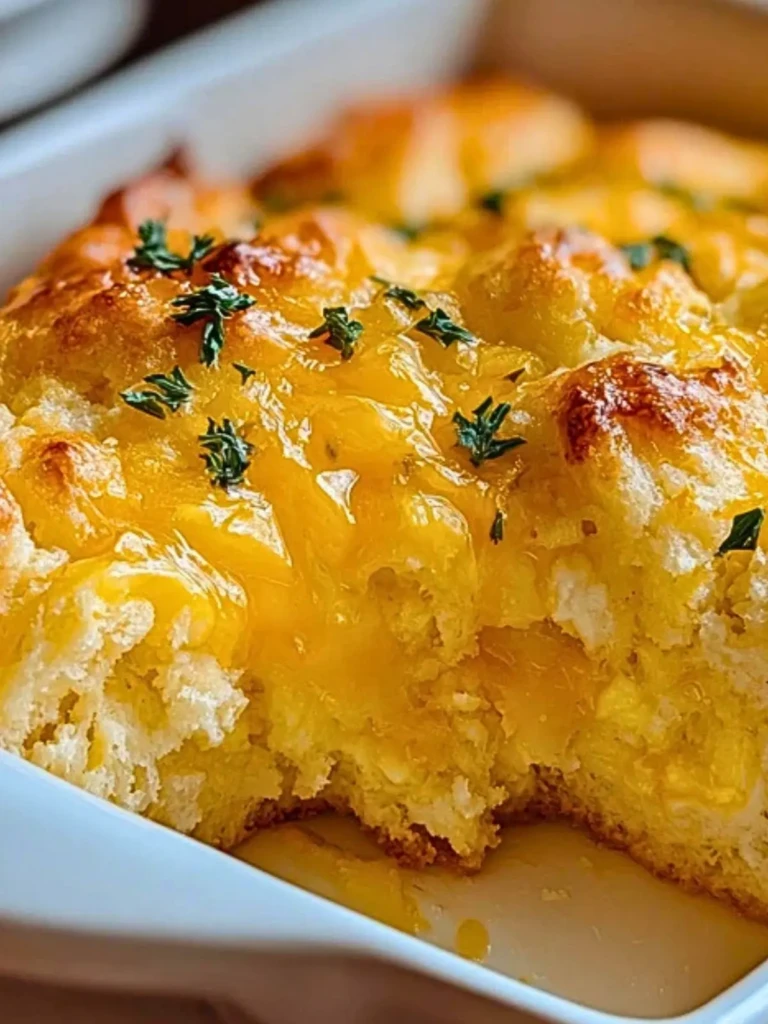Irresistible Cheddar Bay Biscuit Egg Breakfast Casserole (1)