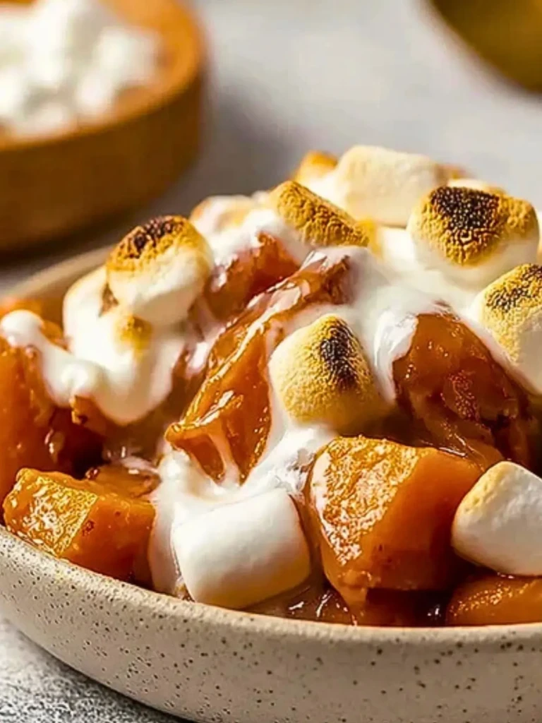 Marshmallow Crock Pot Sweet Potatoes (1)