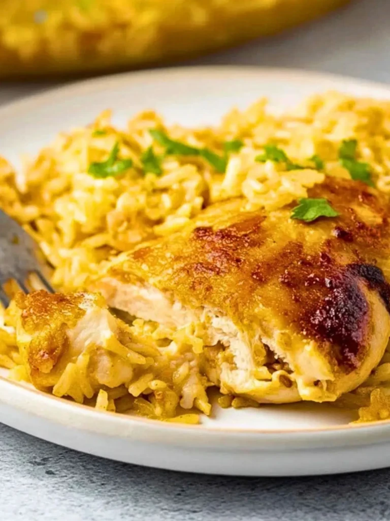 No Peek Chicken and Rice Casserole (1)