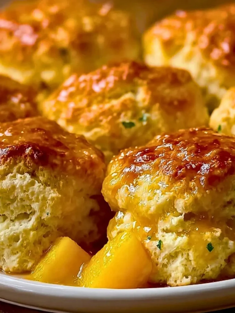 Peach Butter Swim Biscuits 2