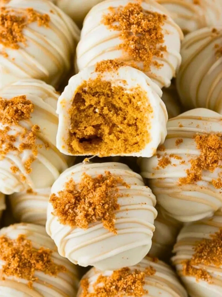 Pumpkin Pie Cheesecake Truffles (1)